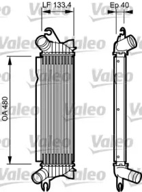 Теплообменник VALEO 817654