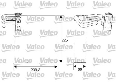 Испаритель VALEO 817680