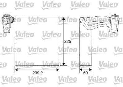 Испаритель, кондиционер VALEO 817681