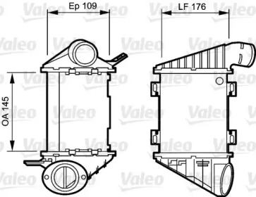 Теплообменник VALEO 817764