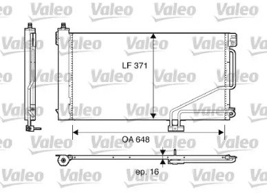 Конденсатор VALEO 817848