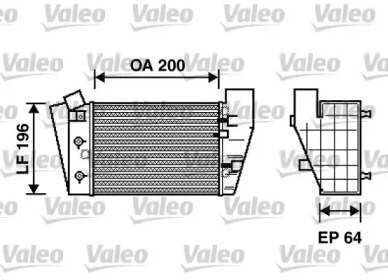 Теплообменник VALEO 817869