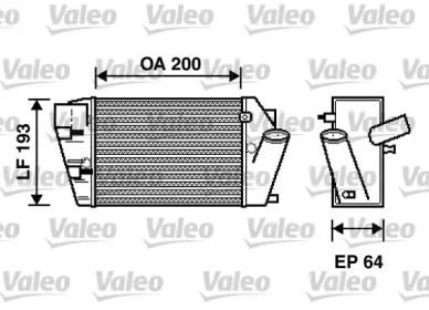 Теплообменник VALEO 817870