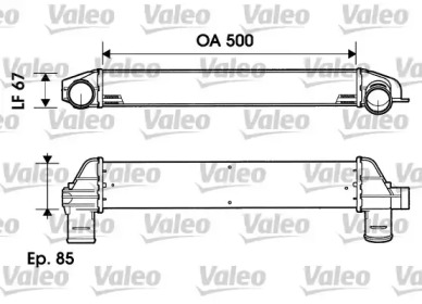 Теплообменник VALEO 817873