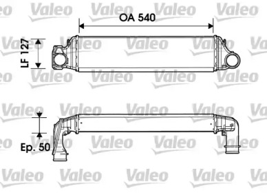 Теплообменник VALEO 817874