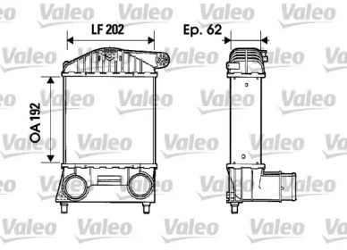 Теплообменник VALEO 817884