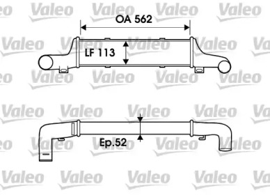 Теплообменник VALEO 817905