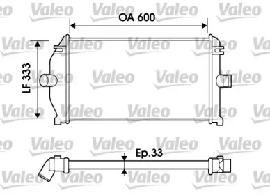 Теплообменник VALEO 817924