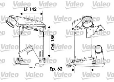 Теплообменник VALEO 817934