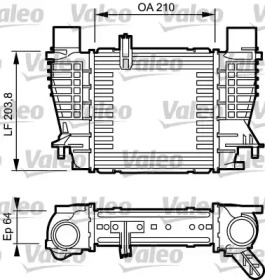 Теплообменник VALEO 817999