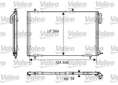 Конденсатор VALEO 818001