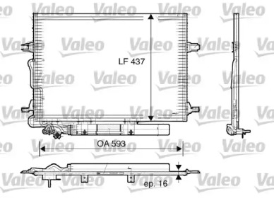 Конденсатор VALEO 818003