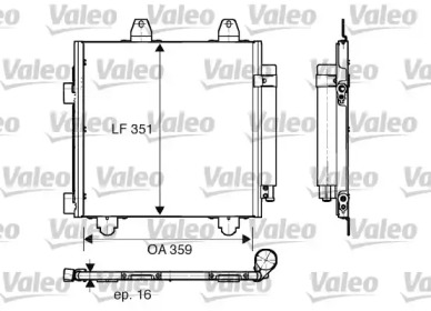 Конденсатор VALEO 818013