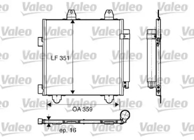 Конденсатор VALEO 818014