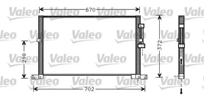 Конденсатор VALEO 818023