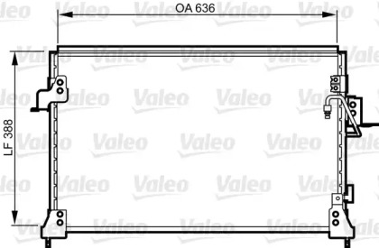 Конденсатор VALEO 818025