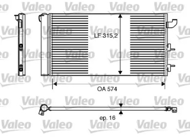 Конденсатор VALEO 818162