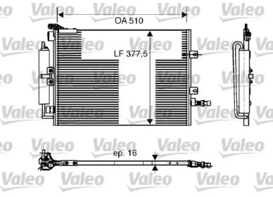 Конденсатор VALEO 818165