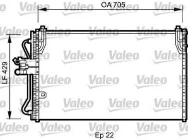 Конденсатор VALEO 818196