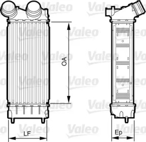 Теплообменник VALEO 818226