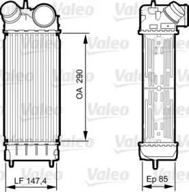 Интеркулер VALEO 818241