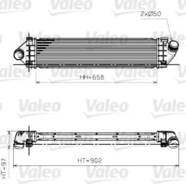 Теплообменник VALEO 818246