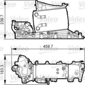 Теплообменник VALEO 818268