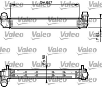 Теплообменник VALEO 818269