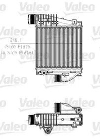 Теплообменник VALEO 818290