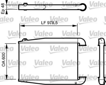 Теплообменник VALEO 818774