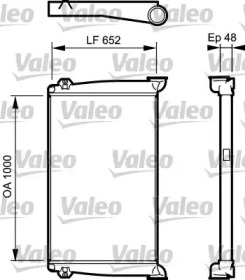 Теплообменник VALEO 818775