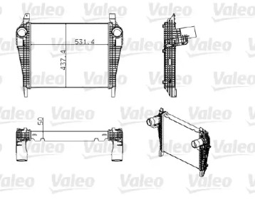 Интеркулер VALEO 818777