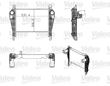 Интеркулер VALEO 818778