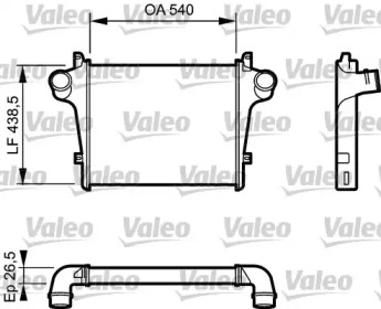 Теплообменник VALEO 818779