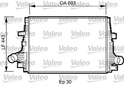 Теплообменник VALEO 818794