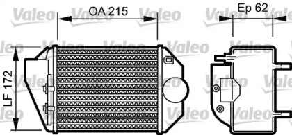 Теплообменник VALEO 818827