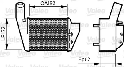 Теплообменник VALEO 818828