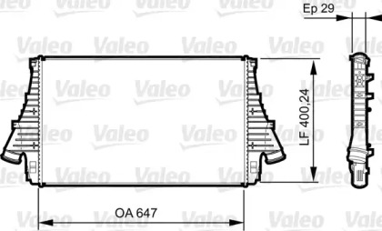 Теплообменник VALEO 818830