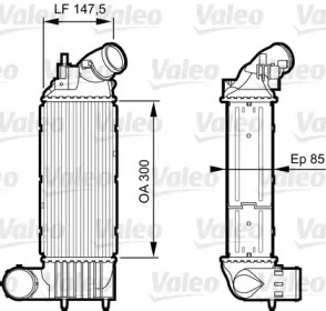 Теплообменник VALEO 818895