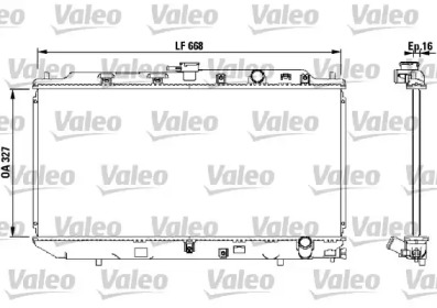 Теплообменник VALEO 819193