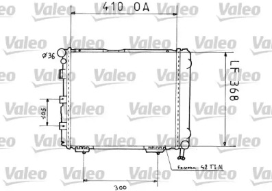 Теплообменник VALEO 819199