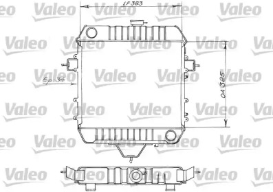 Теплообменник VALEO 819203