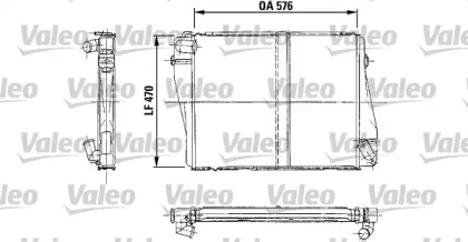 Теплообменник VALEO 819212