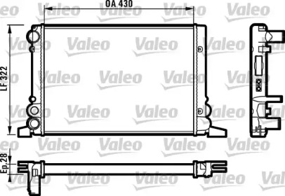 Теплообменник VALEO 819259