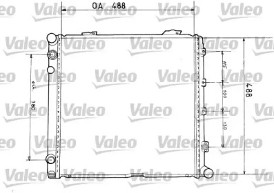 Теплообменник VALEO 819373