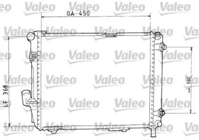 Теплообменник VALEO 819374