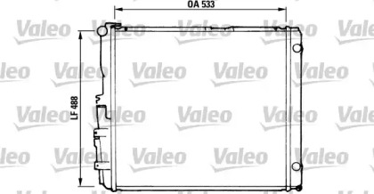 Теплообменник VALEO 819377