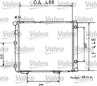 Теплообменник VALEO 819383