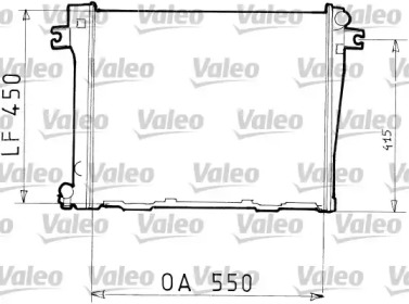 Теплообменник VALEO 819394