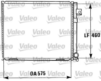 Теплообменник VALEO 819404